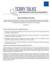 Terry Talks: Cómo Enfrentarse al Reto del Retraso en el Crecimiento Infantil (Guía de Aprendizaje y Conversación)