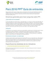 Guía de entrevista IPP de Peru