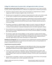 Declaración de Compromiso con la Protección al Niño