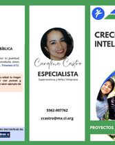 Tríptico complementario del Proyecto Especial Crece Inteligente